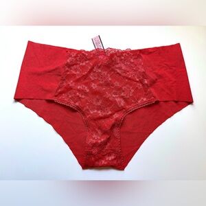 ❤️🍓NWT/ Victoria's Secret Red Lace Cheeky Panties